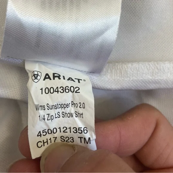 Ariat Pro Series Competition Show Shirt Size Small - Picture 8 of 13